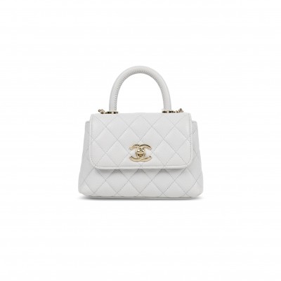 CHANEL MASTER MINI FLAP BAG WITH TOP HANDLE AP4244 (14.5*11.5*5.5cm)